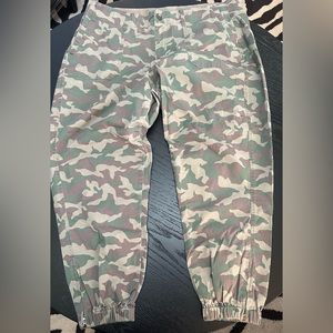 Camouflage  joggers! Size 20